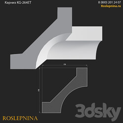Cornice KG 264ET from RosLepnina 3D Models 
