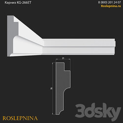 Cornice KG 266ET from RosLepnina 3D Models 