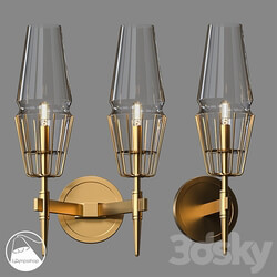 LampsShop.com B4348 Sconce Tosent 3D Models 