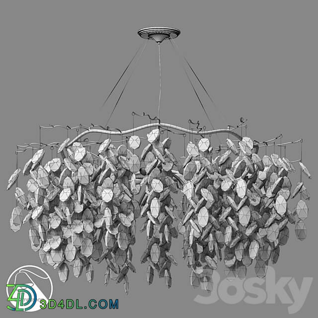 LampsShop.com L1254 Chandelier Creative Crystal Pendant light 3D Models