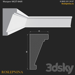 Molding MGST 846R from RosLepnina 3D Models 