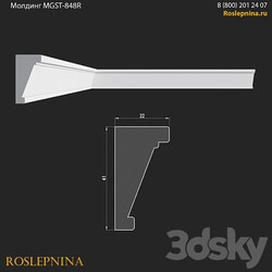 Molding MGST 848R from RosLepnina 3D Models 