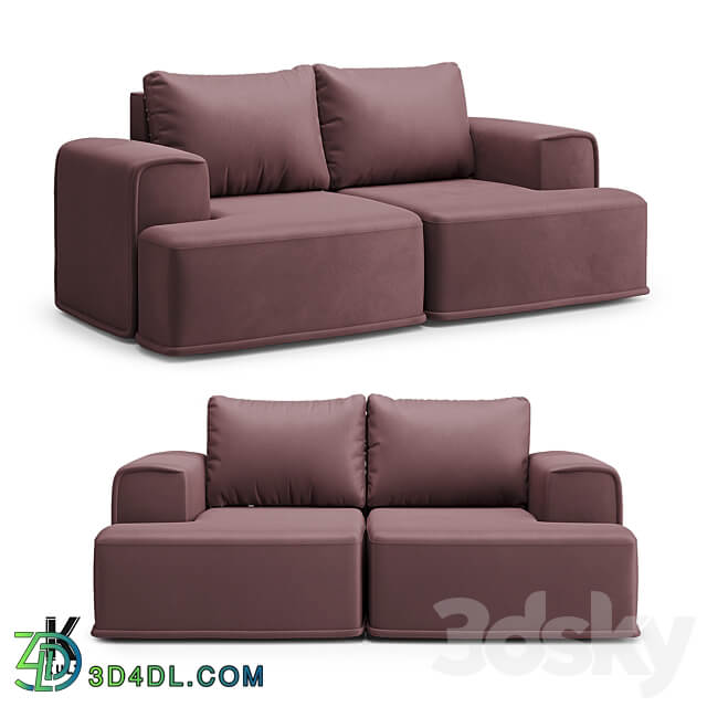 OM KULT HOME sofa RUFFO 07.32 3D Models