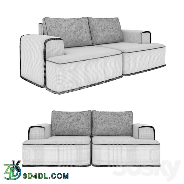 OM KULT HOME sofa RUFFO 07.34 3D Models