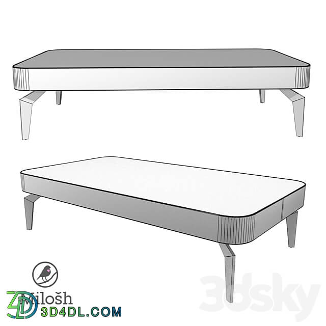 COFFEE TABLE MILOSH TENDENCE 700951 3D Models