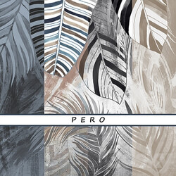 Designer wallpapers PERO pack 6 3D Models 