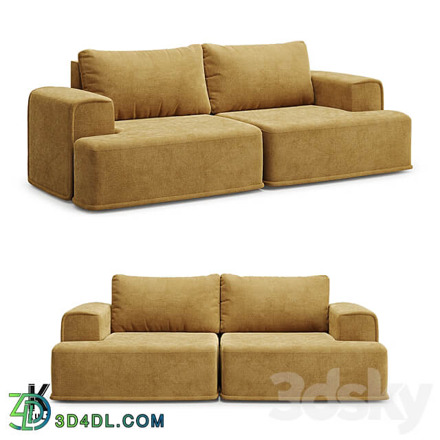 OM KULT HOME sofa RUFFO 07.36 3D Models
