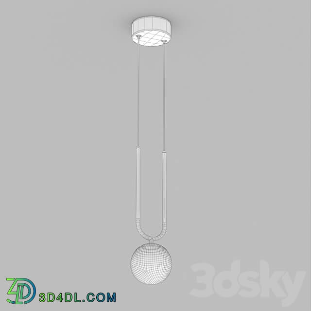 OM Luminaire SP BEADS HANG U R130 10W Pendant light 3D Models