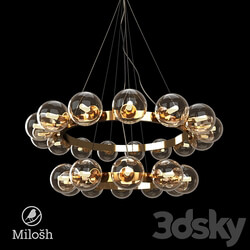 Chandelier Milosh Tendence 0791CL 25GD Pendant light 3D Models 
