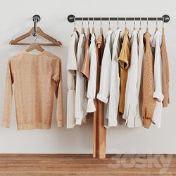 Wardrobe 18 clothes loft Clothes Clothes 3D Models 