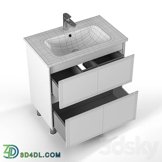 ASTI TABLE T8 80 OM 3D Models