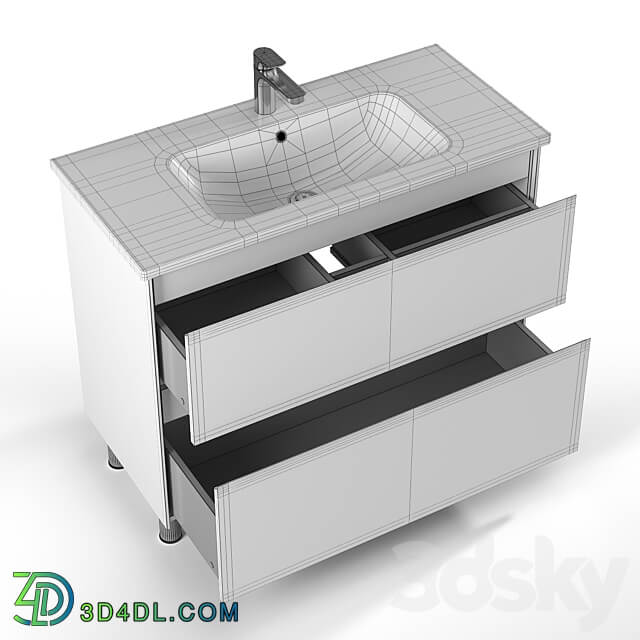 ASTI TABLE T8 100 OM 3D Models