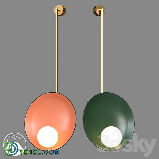 LampsShop.com B4353 Sconce Sophistic 3D Models