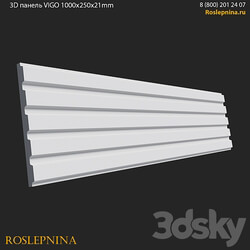 3D panel VIGO from RosLepnina 3D Models 