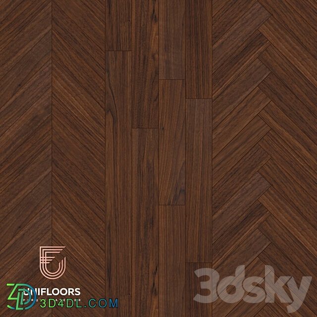 OM Seamless Texture Unifloors. Walnut Select Collection 3D Models