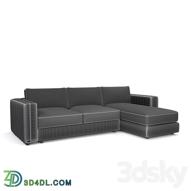 Sofa Giovanni LORUSSO OM 3D Models