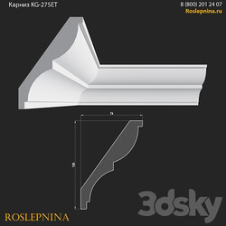 Cornice KG 275ET from RosLepnina 3D Models 