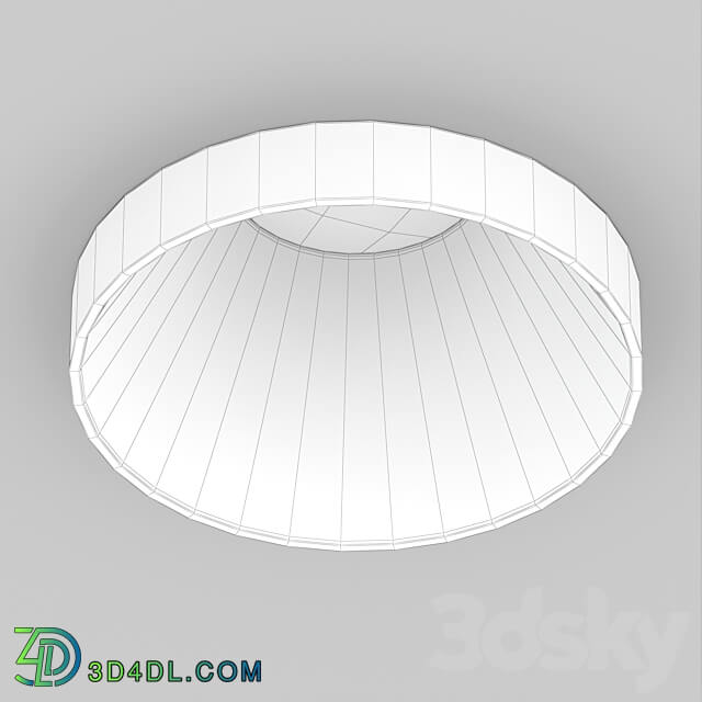 OM Luminaire MS VOLCANO BUILT R65 6W Ceiling lamp 3D Models