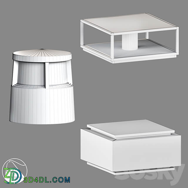 LampsShop.com UL7068 UL7075 UL7076 Street Light 3D Models