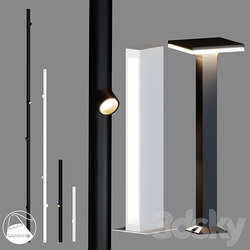 Lamps Shop Com Ul7057 Ul7060 Ul7062 Street Light 3D Models 