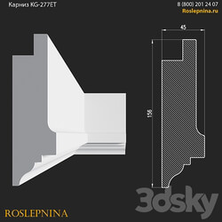 Cornice KG 277ET from RosLepnina 3D Models 