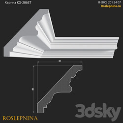 Cornice KG 286ET from RosLepnina 3D Models 