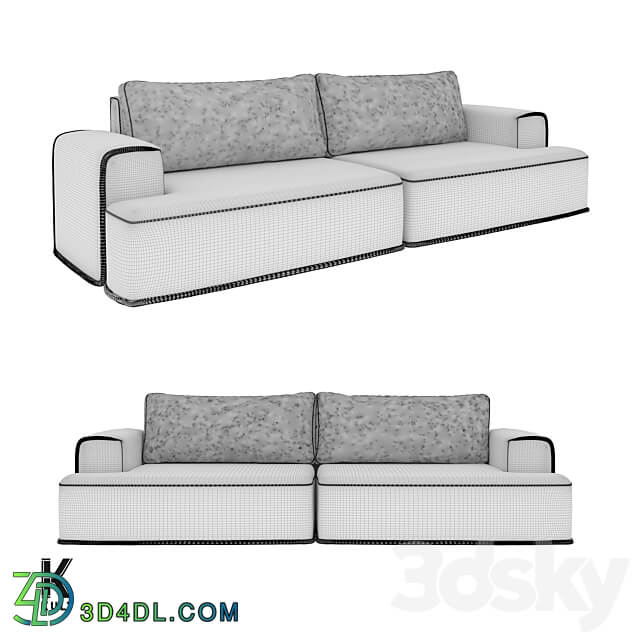 OM KULT HOME sofa RUFFO 07.38 3D Models