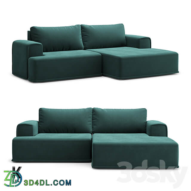 OM KULT HOME sofa RUFFO 07.40 3D Models