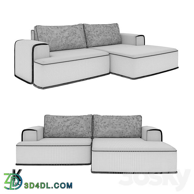 OM KULT HOME sofa RUFFO 07.40 3D Models