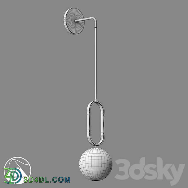 LampsShop.com B4355 Sconce ORB 3D Models