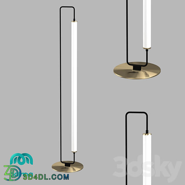 FLOOR LAMP PALMA 0639FL 1AB 3D Models