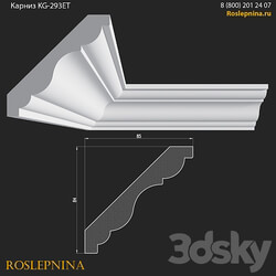 Cornice KG 293ET from RosLepnina 3D Models 