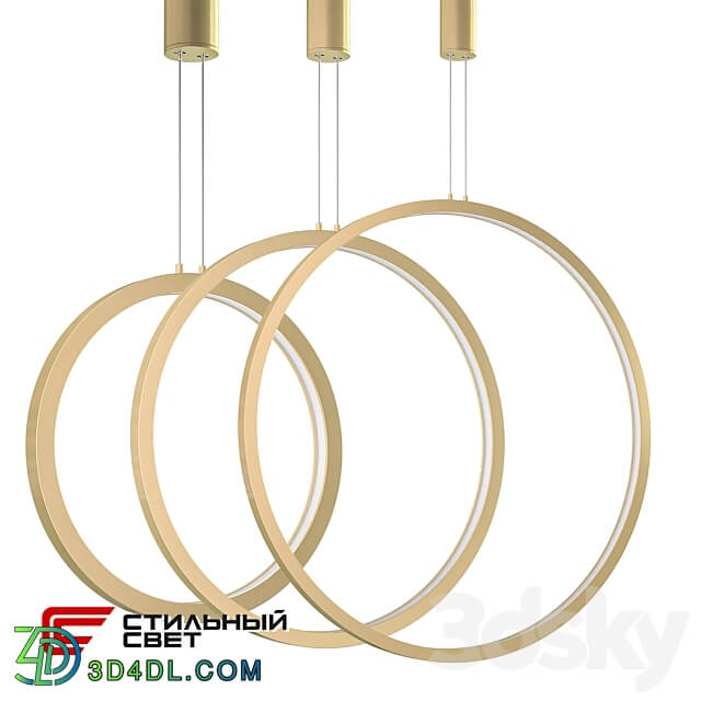 ORIENTAL ELLO Pendant light 3D Models