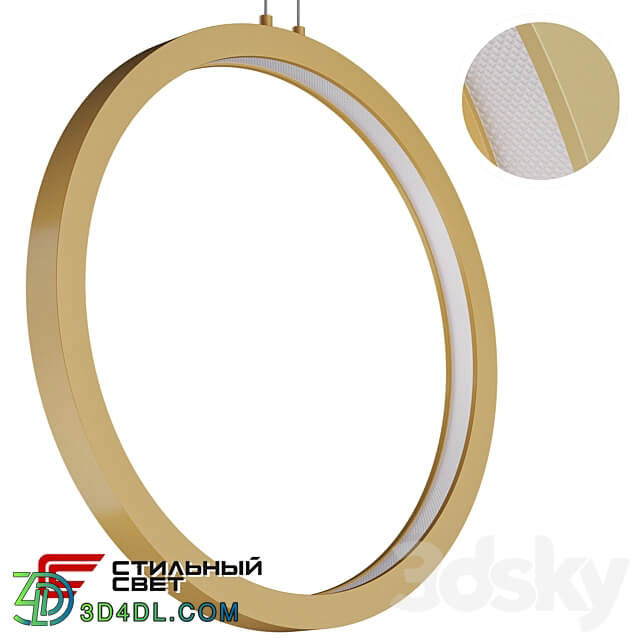 ORIENTAL ELLO Pendant light 3D Models