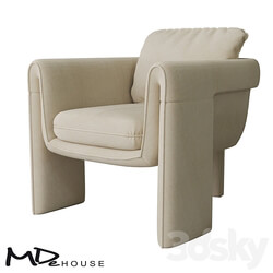 WHOOPER armchair by MdeHouse OM 3D Models 