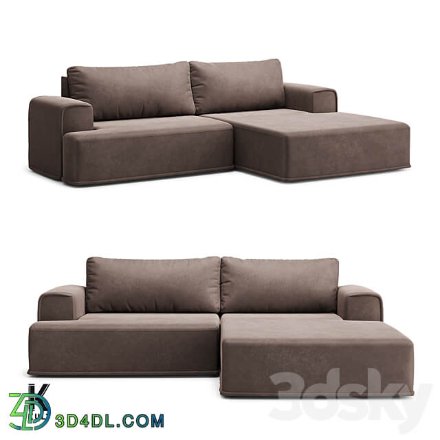 OM KULT HOME sofa RUFFO 07.41 3D Models