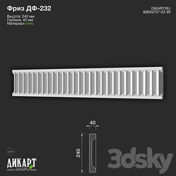 www.dikart.ru Df 232 240Hx40mm 29.06.2022 3D Models 