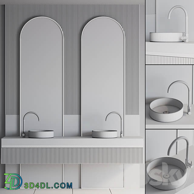 bathroom furniture 79 3D Models