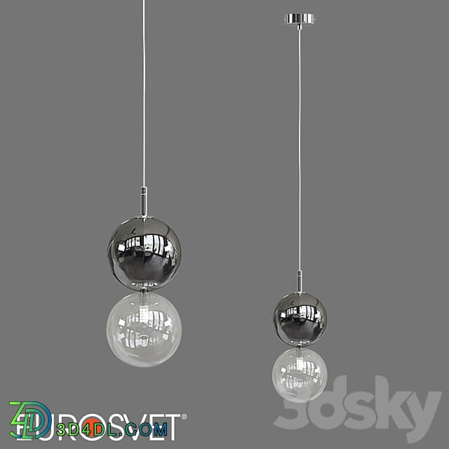 OM Pendant lamp Eurosvet 50091 1 Selisa Pendant light 3D Models