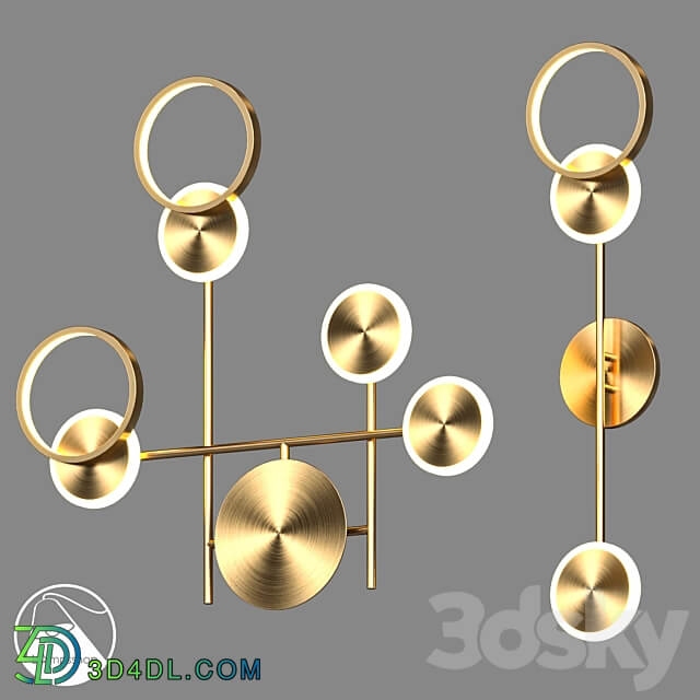 LampsShop.com B4356 Sconce Ease 3D Models