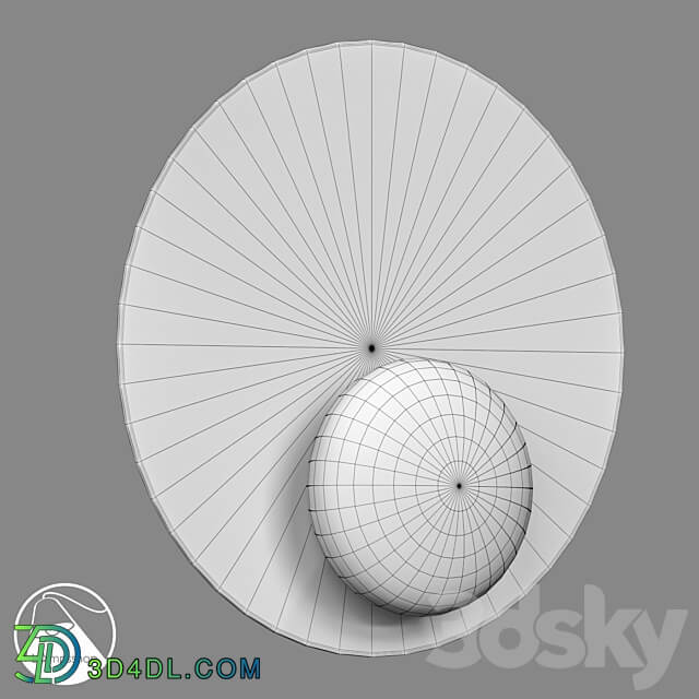 LampsShop.com B4357 Sconce Isis 3D Models