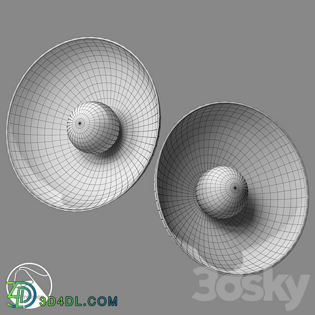 LampsShop.com B4358 Sconce Capacity 3D Models