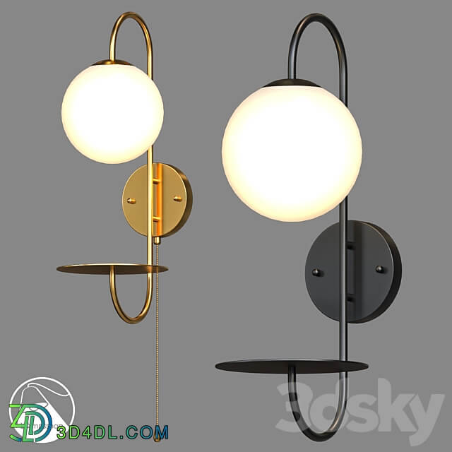 LampsShop.com B4359 Sconce Deero 3D Models