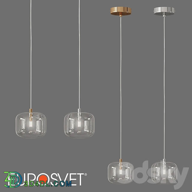OM Pendant lamp Eurosvet 50128 1 Jar Pendant light 3D Models