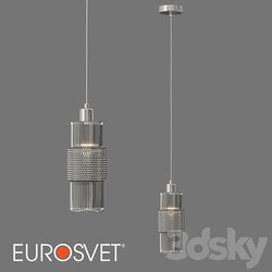 OM Suspended lamp Eurosvet 50209 1 chrome Soho Pendant light 3D Models 