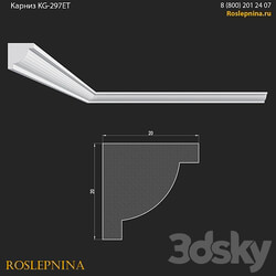 Cornice KG 297ET from RosLepnina 3D Models 