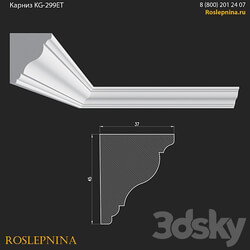 Cornice KG 299ET from RosLepnina 3D Models 