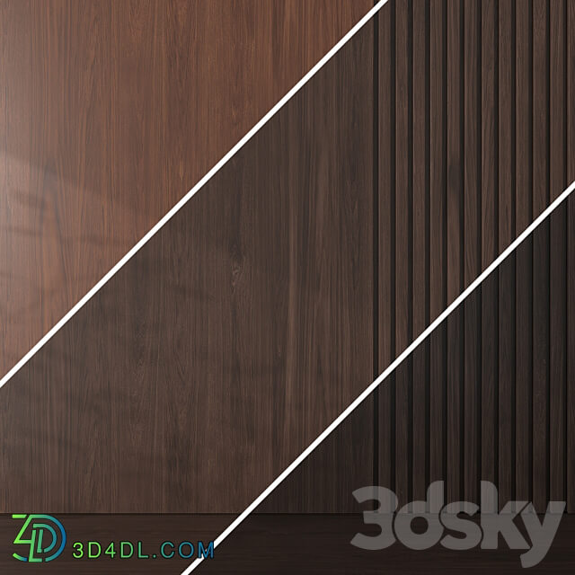 Oak texture 033 3D Models