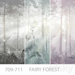 Wallpapers Fairy Forest Designer wallpapers Panels Photowall paper Mural 3D Models 