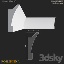 Cornice KG 621ET from RosLepnina 3D Models 